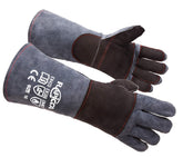 RAPICCA animal handling gloves bite proof palm close-up for safe pet handling