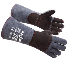 RAPICCA animal handling gloves bite proof palm close-up for safe pet handling