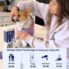 RarePet Canivet brush heads with soft tips for gentle dog dental cleaning