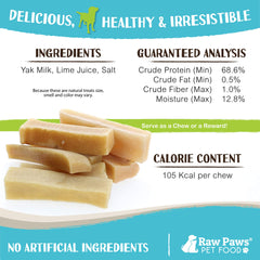 Raw Paws Himalayan Yak Chews USA inspection image emphasizes quality control in our US facility.