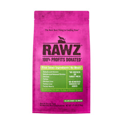 Rawzreg dehydrated chicken ingredient close-up—high-protein poultry for balanced feline nutrition.