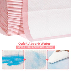 Red Rabbits leak-proof bottom layer provides overflow protection during saturation