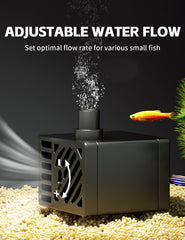 Back heater flow in Red Tail Fish 2.5-gallon system