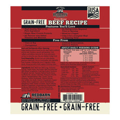 Redbarn beef dog food roll slices illustrate a versatile feeding option for treats or training.