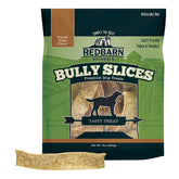 Redbarn Bully Slices coat glaze closeup shows tasty, long-lasting dog chews.
