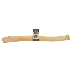 Redbarn Collagen Sticks chewing action—durable chew for aggressive chewers.