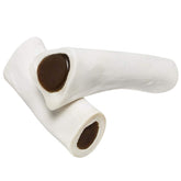 Redbarn filled dog bones large 6-inch beef femur for long-lasting chew.