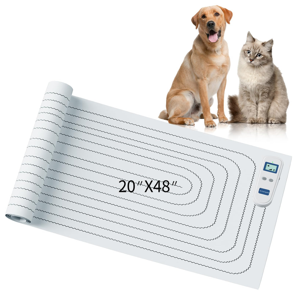 Redmogo Indoor Pet Training Mat front view showing cordless flexibility for placement