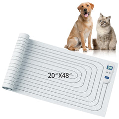Redmogo Indoor Pet Training Mat front view showing cordless flexibility for placement