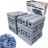 Reefing Art ceramic bio filter media box shows 24 pieces for filtration