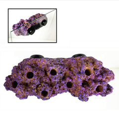 Reefing Art N52 magnets provide strong hold on half-inch glass for stability.
