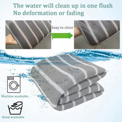 REEZEIVI machine-washable dog mat simplifies cleaning after adventures.