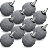 Reginary aquarium air stone 2-inch ball diffuser delivering steady bubbles for better oxygenation.