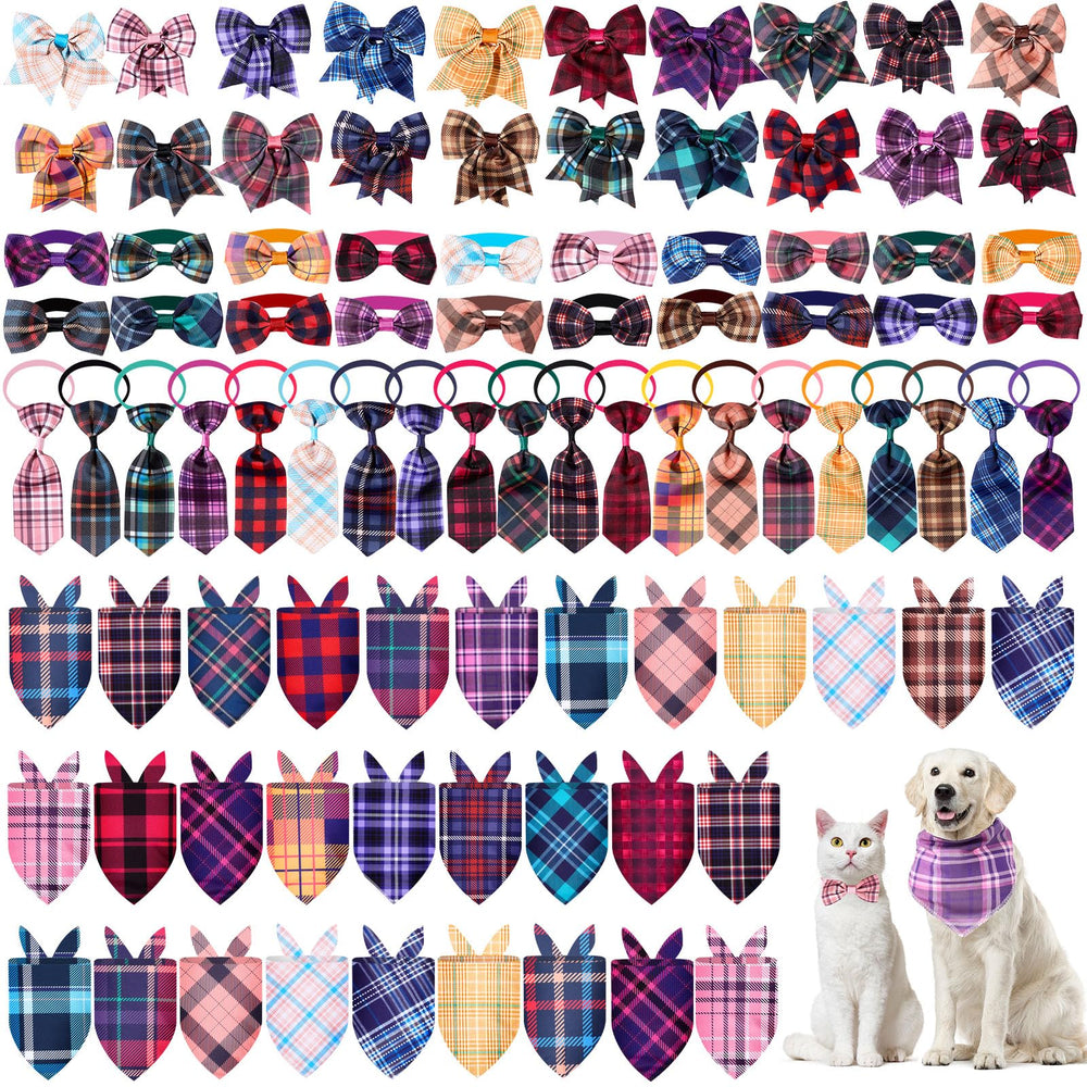Reginary plaid dog triangle bandana for vibrant everyday style on outdoor adventures