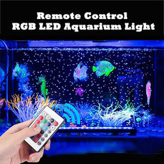 REIRQIE IP68 waterproof aquarium light stays protected while fully submerged.