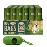 Reli bolsas para heces de perro degradables con dispensador para paseos prácticos.