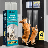 Reli door-scratch-protector 40x8 shields doors from pet claws and scuffs.
