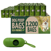 Reli clip-on dispenser with large biodegradable bags for easy on-the-go cleanup