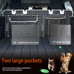 Reliadura SUV Cargo Liner bumper-flap protects bumper area during loading.