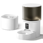 Relihom automatic cat feeder front view showing schedule-friendly design and accessibility.