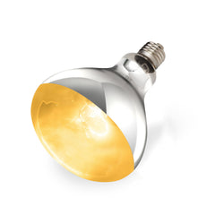 REPTI ZOO 160W full-spectrum lamp highlights basking warmth for reptiles.