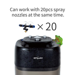 REPTI ZOO 360 degree nozzle for versatile spray angles