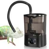 REPTI ZOO 4L fogger mister digital display for quick, precise humidity control.