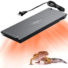 REPTI ZOO under-lid heat panel mounted for direct warmth in large terrariums.