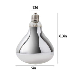 REPTI ZOO UVA UVB sun lamp in terrarium for natural basking and vitamin D support.