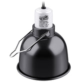ReptiKing reptile light dome ceramic-socket provides versatile heat lamp compatibility in terrariums.