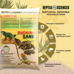 Reptile Sciences Sedona Sand soft-grain texture supports digging behavior