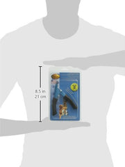 Resco Deluxe blue grips for comfortable handling during precise pet nail trimming.