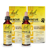 RESCUE Remedy Pet Dropper 20ml bottle offers quick calming support for stressful days.