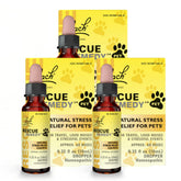 RESCUE Rescue Remedy Pet Dropper 3-pack bottles for calming routines in dogs and cats.