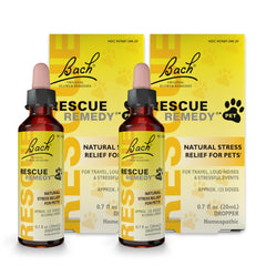 RESCUE Rescue Remedy Pet Dropper bottle-front showing calming blend for pets