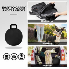 Rest-Eazzzy cat tent outdoor foldable-design compact for simple transport.