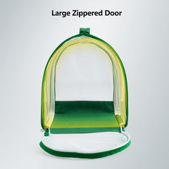 RESTCLOUD bug terrarium with zippered door provides easy access for feeding and maintenance