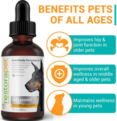 RestoraPet dosing spoon enables easy, precise daily dosing.