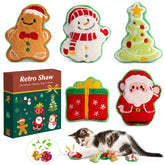 Retro Shaw Papá Noel para gatos: estimula juego activo y exploración.
