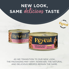 Reveal wet cat food served in a bowl—grain-free, limited ingredients for sensitive tummies.