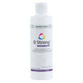 Revival Animal Health Breeder's Edge B Strong bottle pour shows easy dosing for energy support.