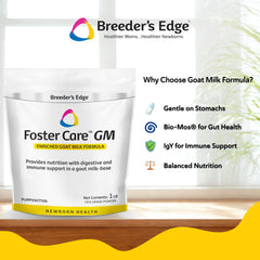 Revival Breeder's Edge Foster Care puppy nursing supplement for orphaned or recovering pups.