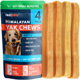 REXIPETS yak-chews-himalayan-large-dog-pack: durable, long-lasting chew for canine entertainment and dental care.