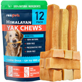 REXIPETS yak chews for large dogs; long-lasting entertainment.