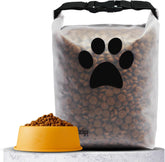(re)zip Roll Top closure closeup showing airtight seal for kibble freshness.
