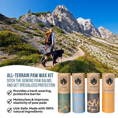 Rhino Wax dog paw beach wax 2oz guards against sand and salt