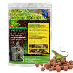 Riare packaging of expanded clay balls for easy storage and reuse.