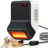 Ribgwo dog house heater front view showcases compact, reliable warmth for outdoor pets