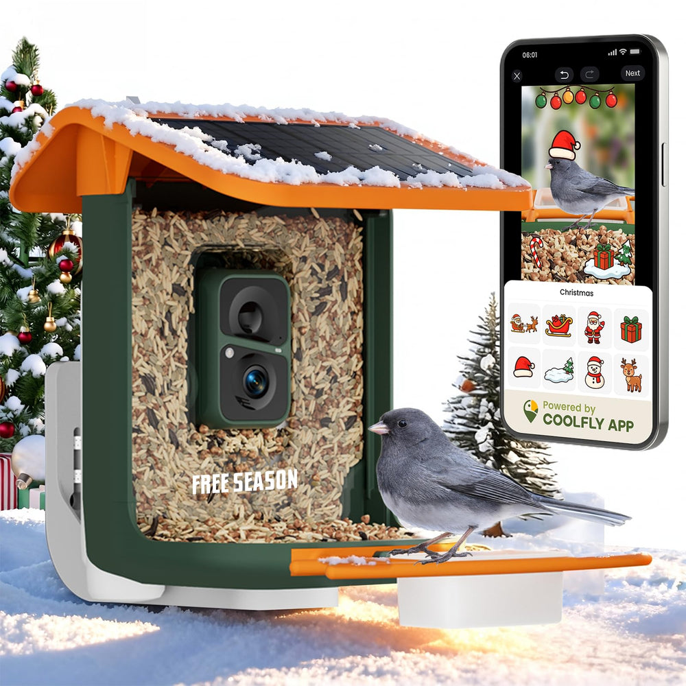 RichBird smart feeder cam in action captures vivid backyard bird activity for easy sharing