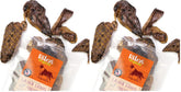 Ridley's Premium Lamb Lung Treats close-up showing crunchy texture for rewards.